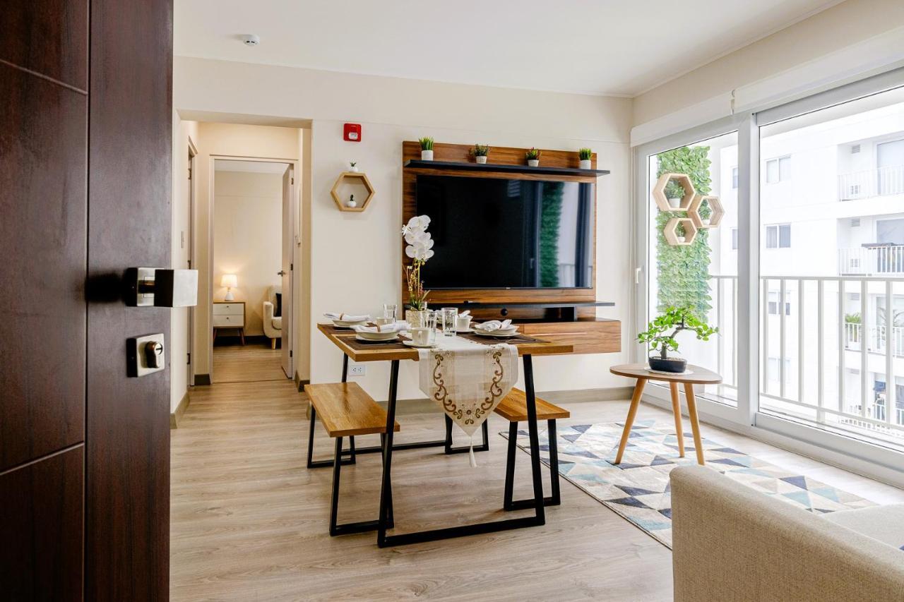 Peaceful 2Br Apartment W Balconies N Parking Лима Екстериор снимка